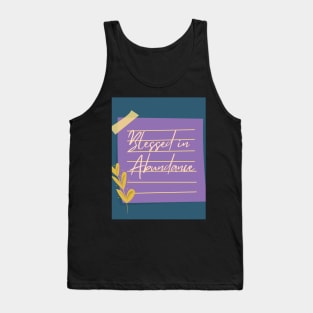 Blessed in Abundance Tank Top